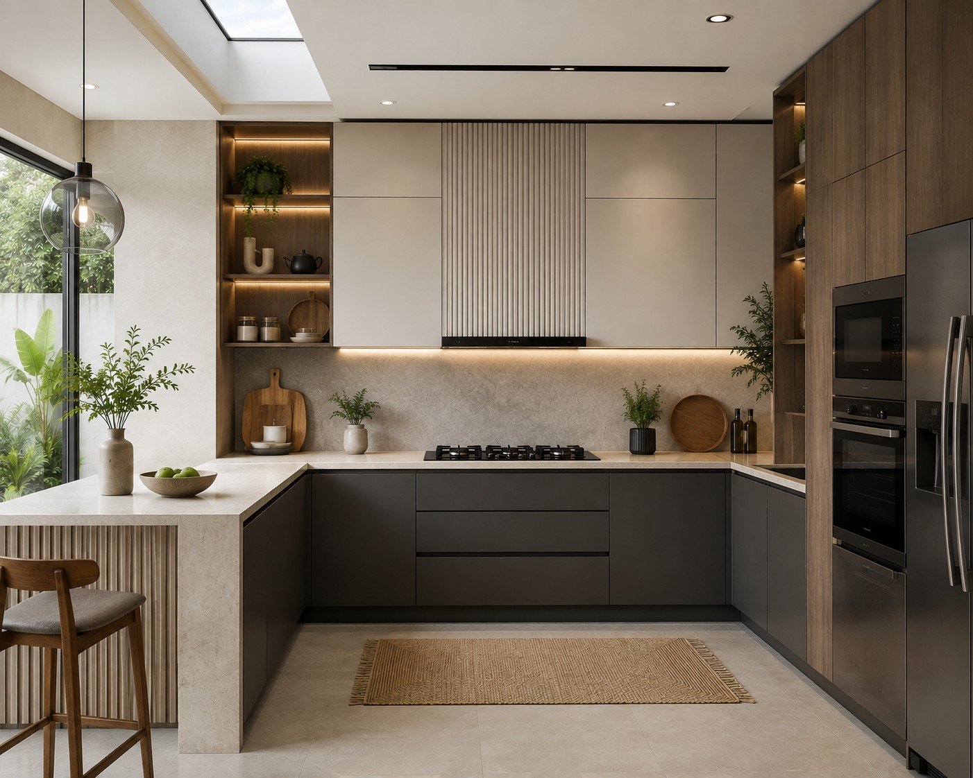 High-end kitchen interior