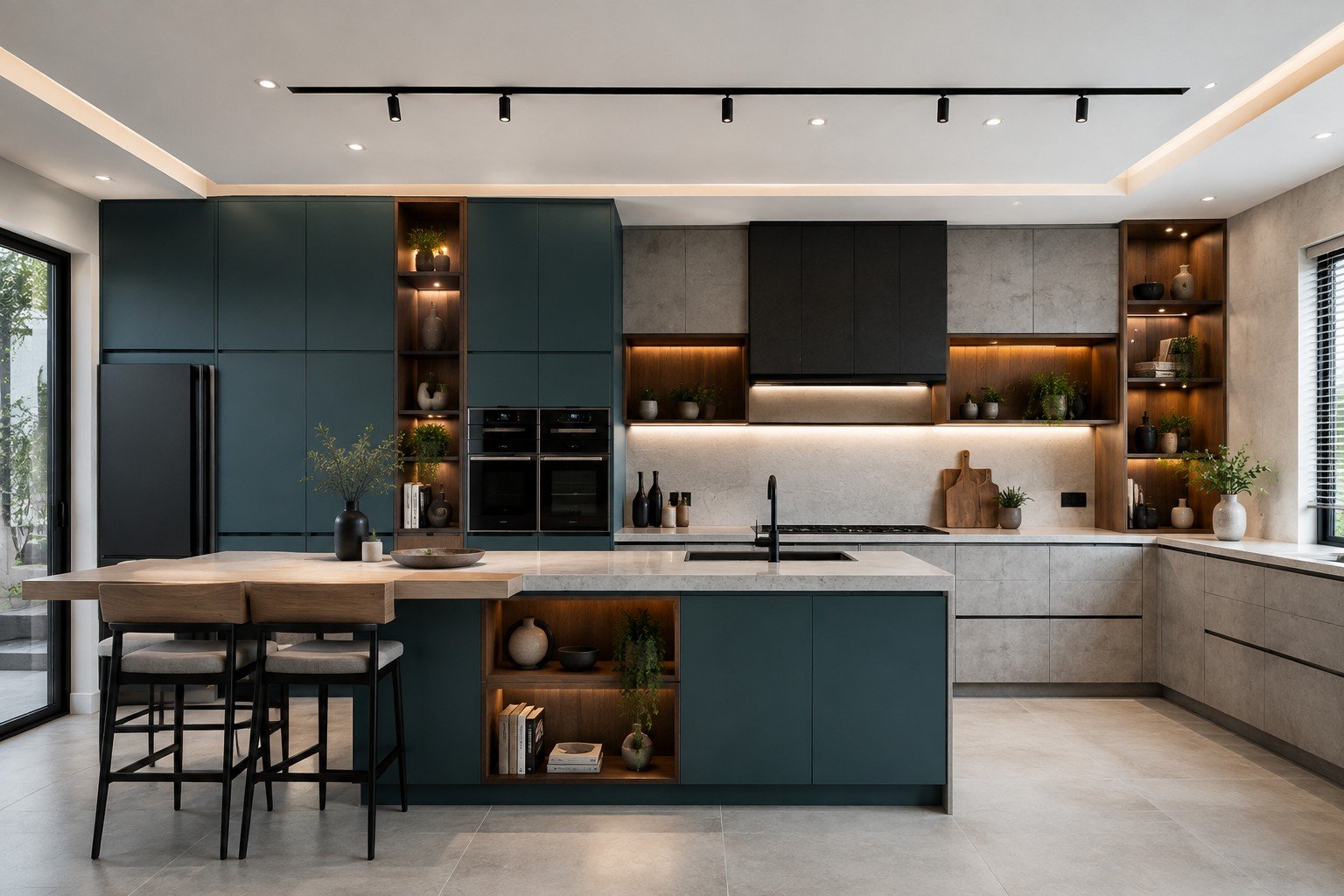 High-end kitchen interior