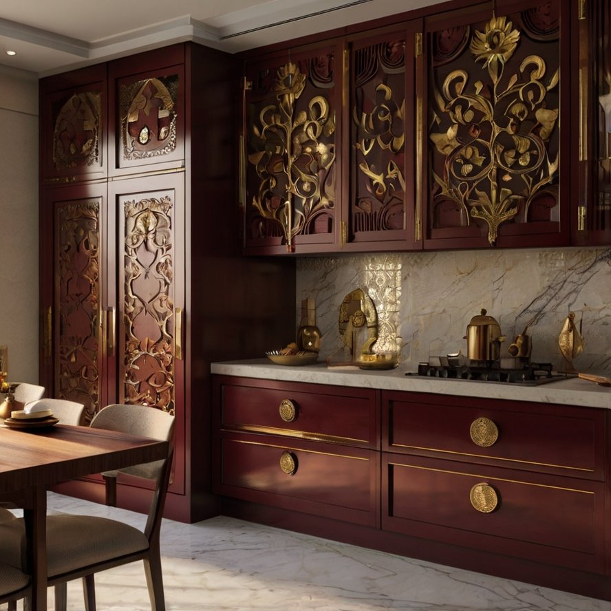 High-end kitchen interior