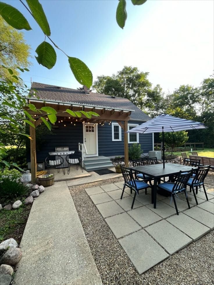 Modern home exterior