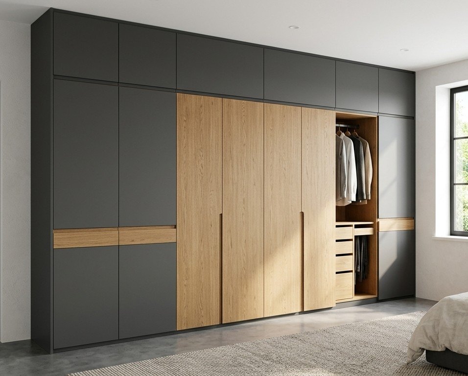 Modern wardrobe storage