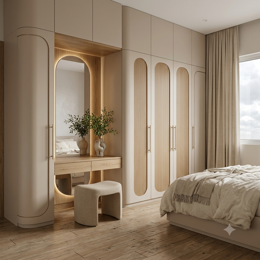 Exquisite wardrobe design